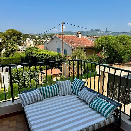 Cocon Comfortable Vue Mer, Clim Et Parking Sanary-sur-Mer Eksteriør bilde
