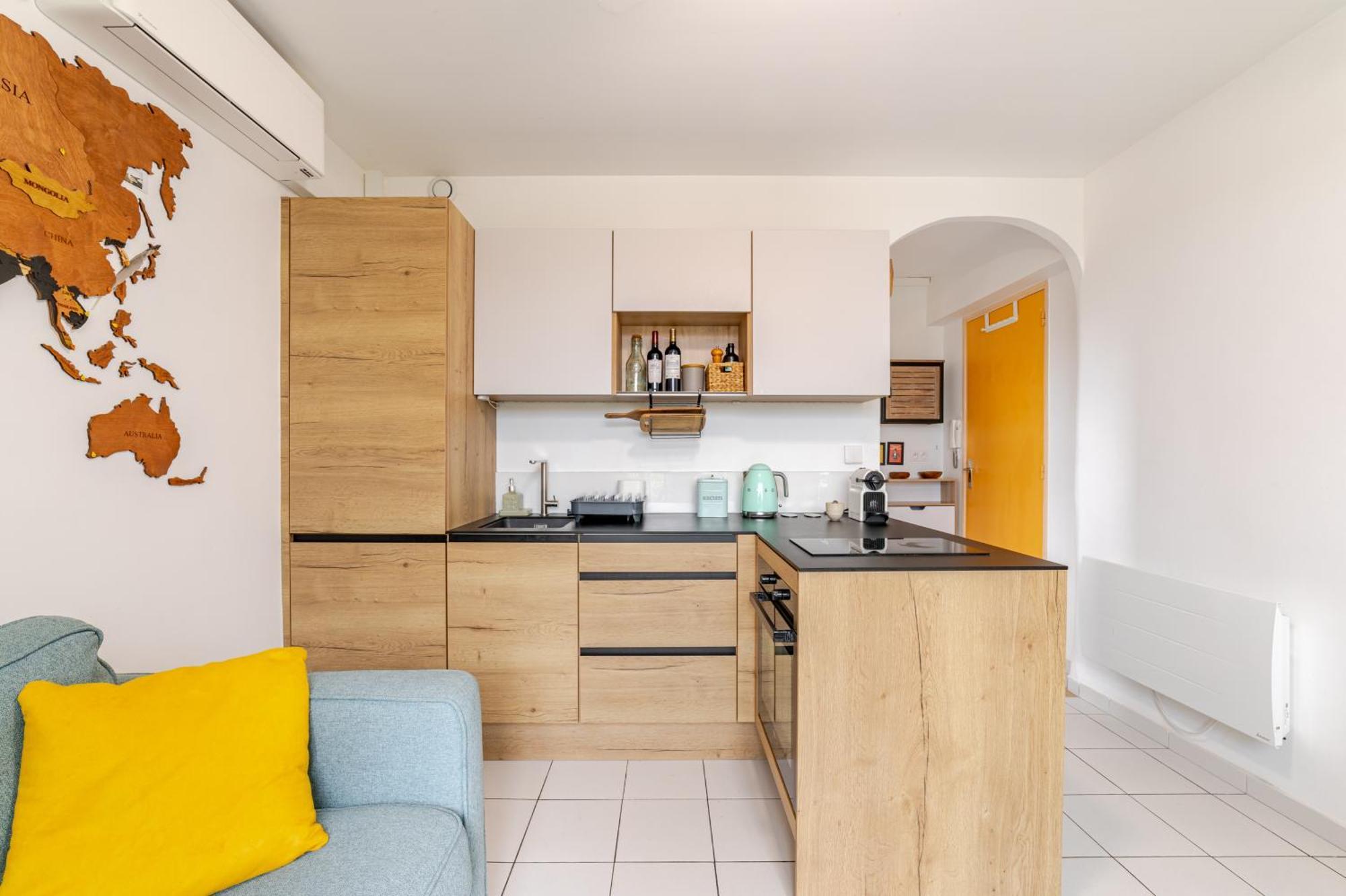 Cocon Comfortable Vue Mer, Clim Et Parking Sanary-sur-Mer Eksteriør bilde