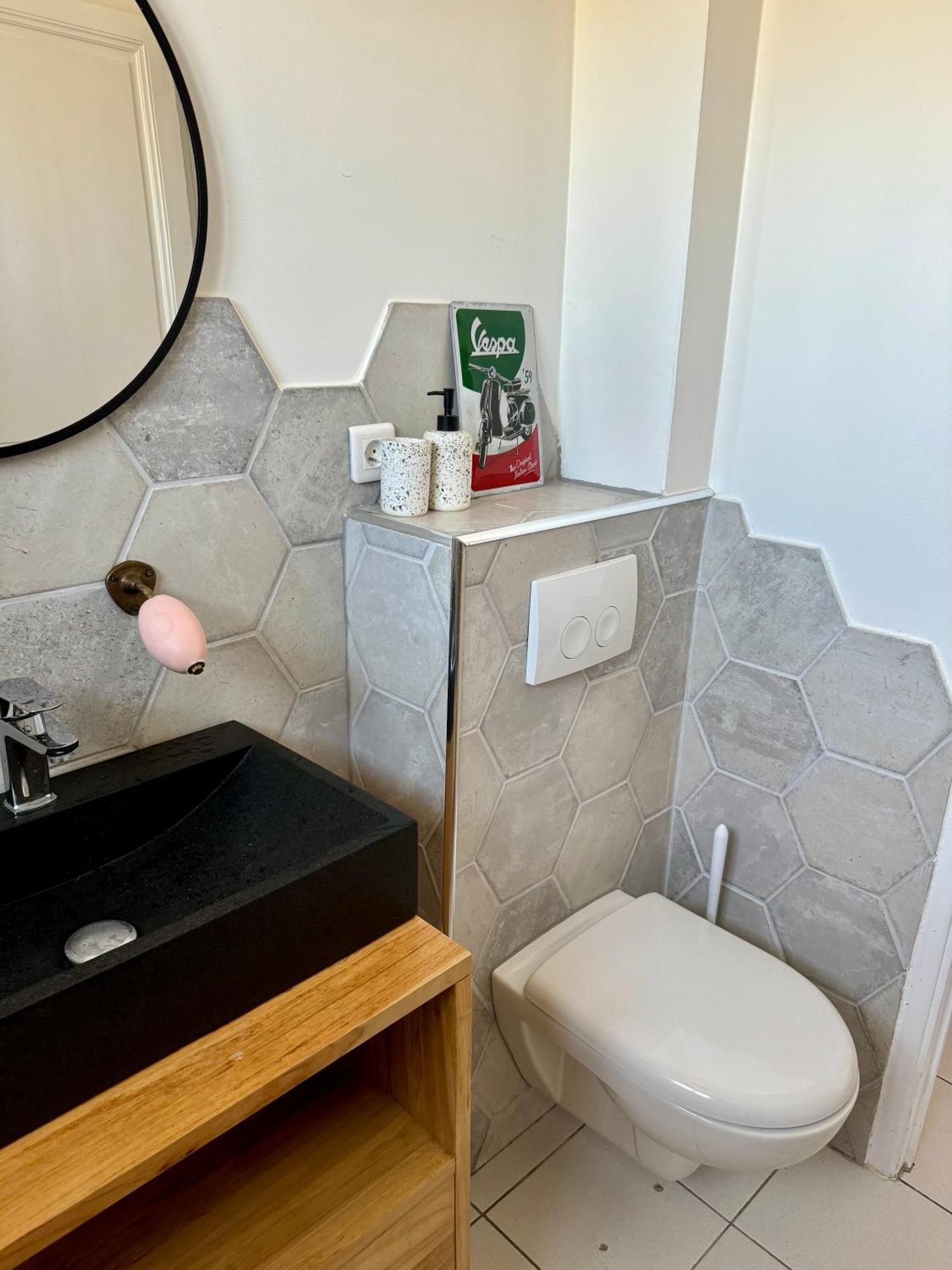 Cocon Comfortable Vue Mer, Clim Et Parking Sanary-sur-Mer Eksteriør bilde